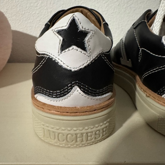 Lucchese Women’s Double L Lace up Sneakers (Do not have box) - Picture 4 of 9
